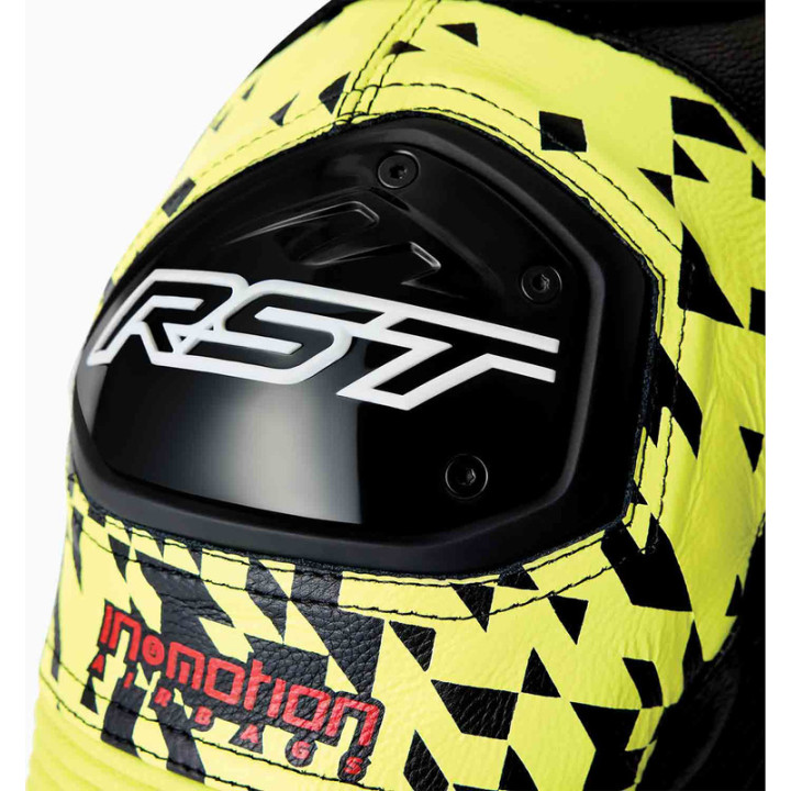 Combinaison RST Pro Series D3O Airbag - noir/jaune | Oxmoto