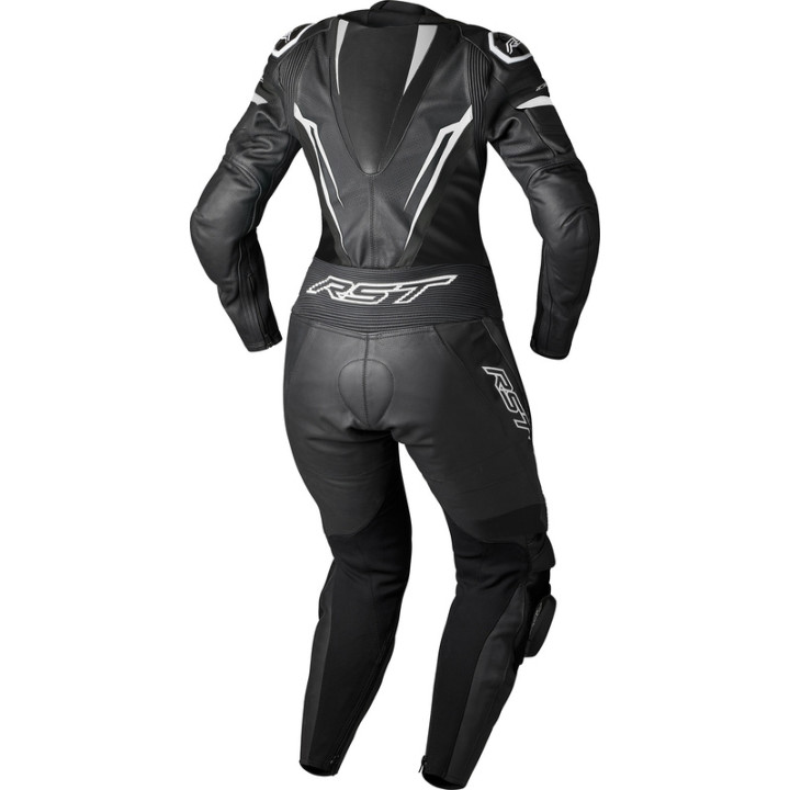 Combinaison femme RST Tractech Evo D3O - noir/blanc | Oxmoto