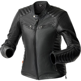 Veste femme RST Roadster Air D3O cuir - noir | Oxmoto