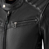 Veste femme RST Roadster Air D3O cuir - noir | Oxmoto