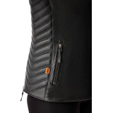 Veste femme RST Roadster Air D3O cuir - noir | Oxmoto