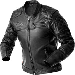 Veste RST Hillberry D3O cuir - noir | Oxmoto