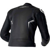 Veste RST S1 D3O cuir - noir/blanc | Oxmoto