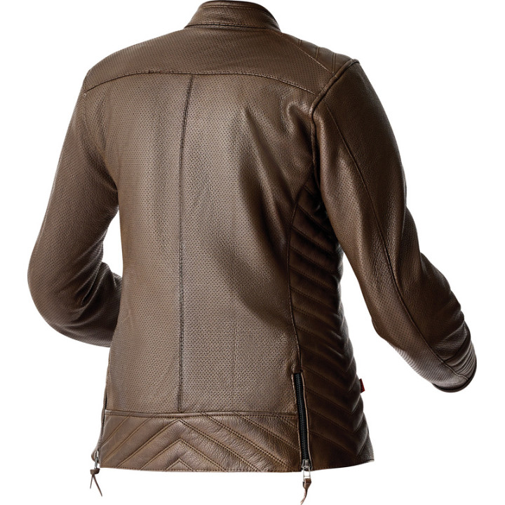 Veste femme RST Roadster Air D3O cuir - brun | Oxmoto