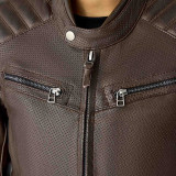 Veste femme RST Roadster Air D3O cuir - brun | Oxmoto