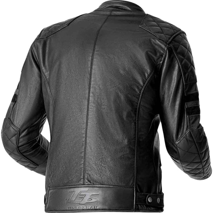 Veste RST Hillberry D3O cuir - noir | Oxmoto