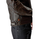 Veste RST Hillberry D3O cuir - Brun | Oxmoto