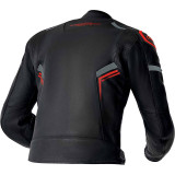 Veste RST S1 D3O cuir - noir/rouge | Oxmoto