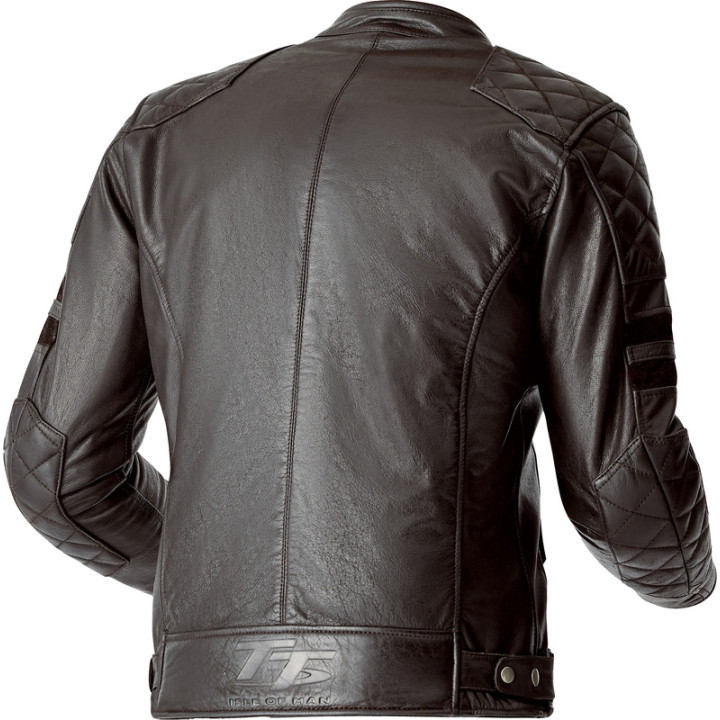 Veste RST Hillberry D3O cuir - Brun | Oxmoto