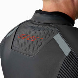 Veste RST S1 D3O cuir - noir/rouge | Oxmoto