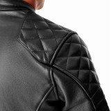 Veste RST Hillberry D3O cuir - noir | Oxmoto