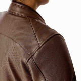 Veste femme RST Roadster Air D3O cuir - brun | Oxmoto
