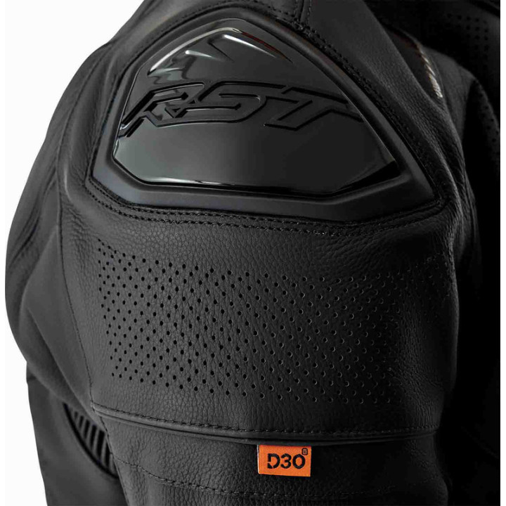 Veste RST S1 D3O cuir - noir | Oxmoto