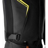 Veste RST S1 D3O cuir - noir/jaune fluo | Oxmoto