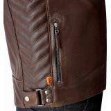 Veste RST Roadster Air D3O cuir - brun | Oxmoto