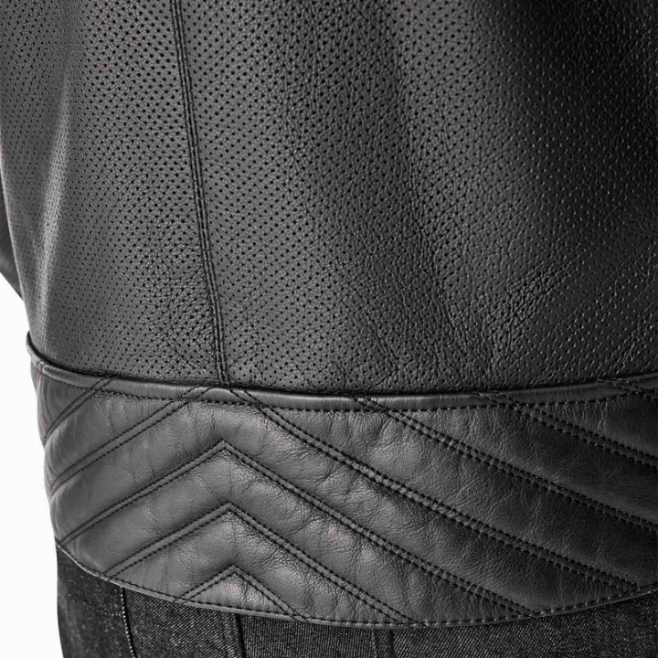 Veste RST Roadster Air D3O cuir - noir | Oxmoto