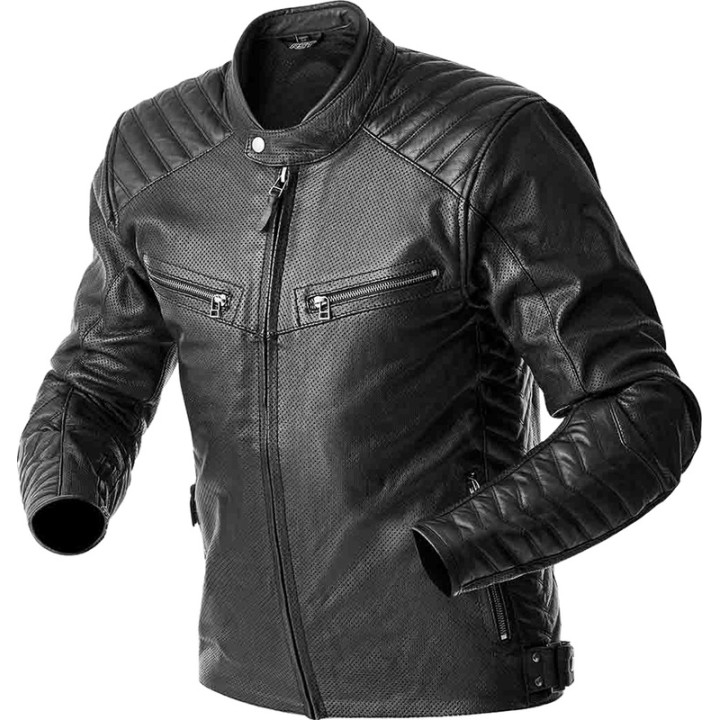 Veste RST Roadster Air D3O cuir - noir | Oxmoto