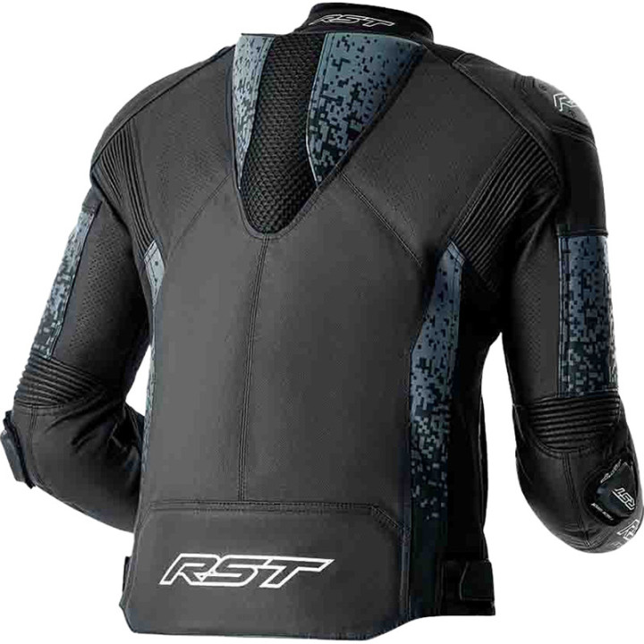 Veste RST Pro Series Supersport-K D3O cuir - noir/gris