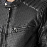 Veste RST Roadster Air D3O cuir - noir | Oxmoto