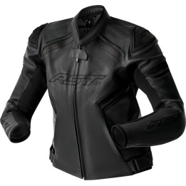 Veste femme RST S1 D3O cuir - noir | Oxmoto
