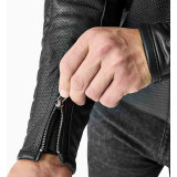 Veste RST Roadster Air D3O cuir - noir | Oxmoto