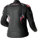 Veste femme RST S1 D3O cuir - noir/rose | Oxmoto