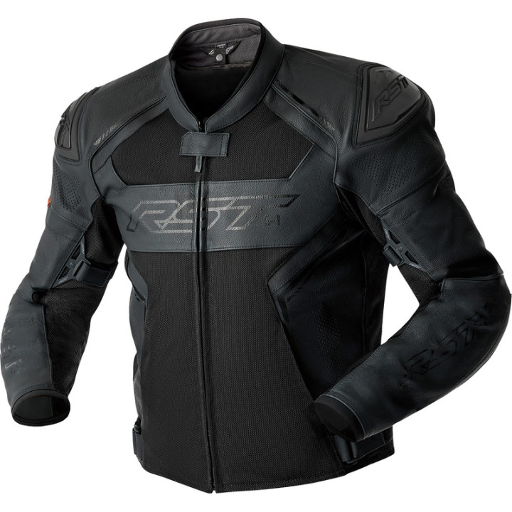 Veste RST S1 Mesh D3O cuir - noir | Oxmoto