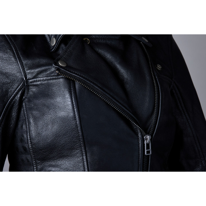 Veste RST Ripley2 cuir CE femme - Noir | Oxmoto
