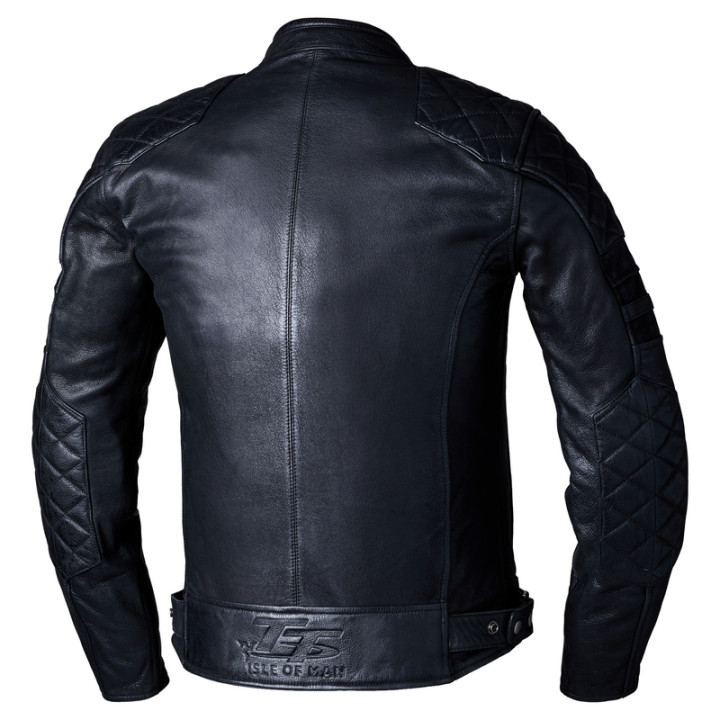 Veste RST Hillberry2 cuir CE homme - Noir | Oxmoto