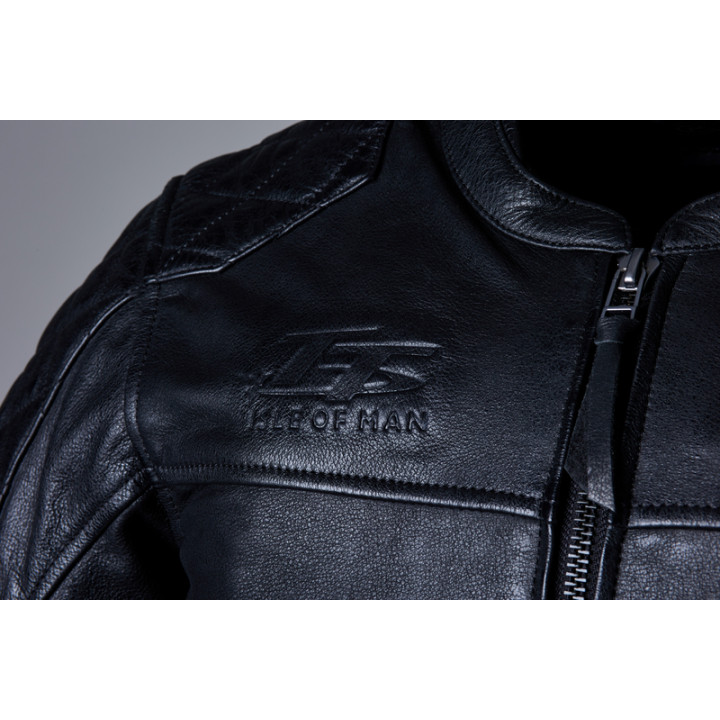 Veste RST Hillberry2 cuir CE homme - Noir | Oxmoto