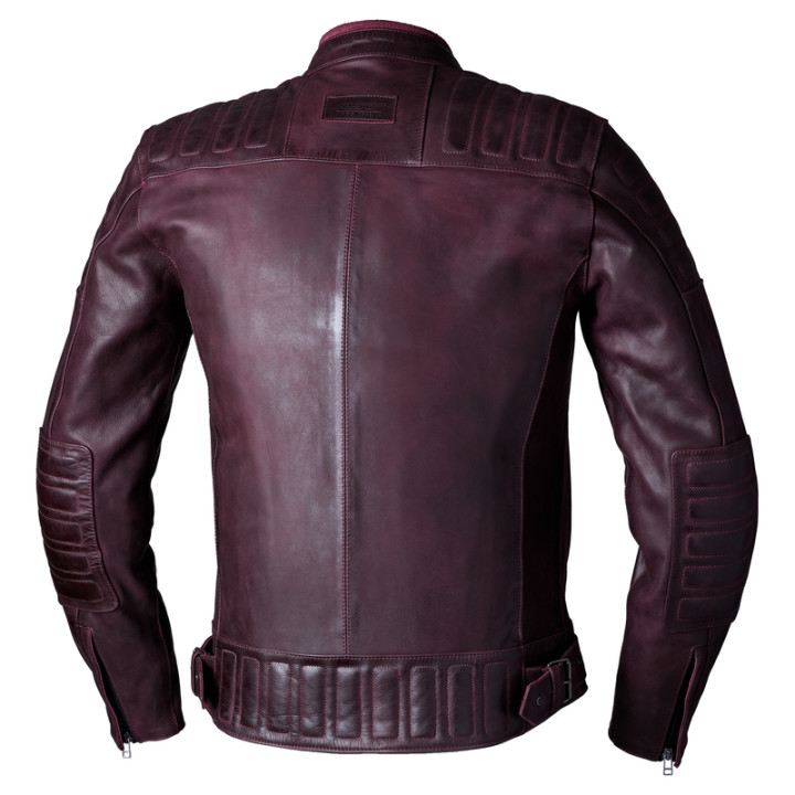 Veste RST Brandish2 cuir CE homme - Oxblood | Oxmoto