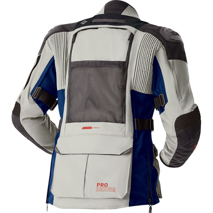 Veste RST Pro Series Adventure D3O - argent/bleu | Oxmoto