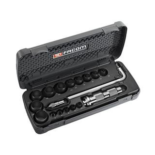 Coffret emporte-pièces FACOM Ø3 à 30mm | Oxmoto