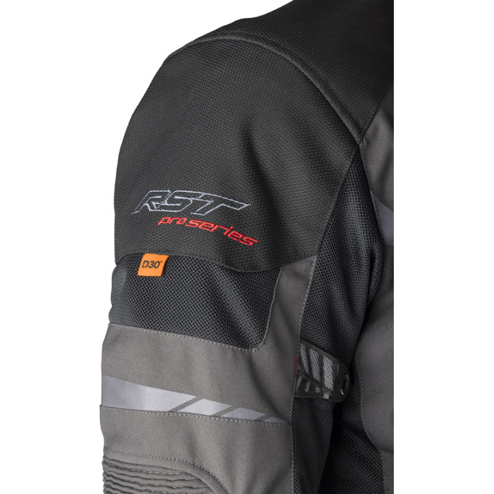 Veste RST Pro series Ventilator D3O Textile - gris | Oxmoto