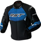 Veste RST Tractech Evo D3O Textile - noir/bleu | Oxmoto