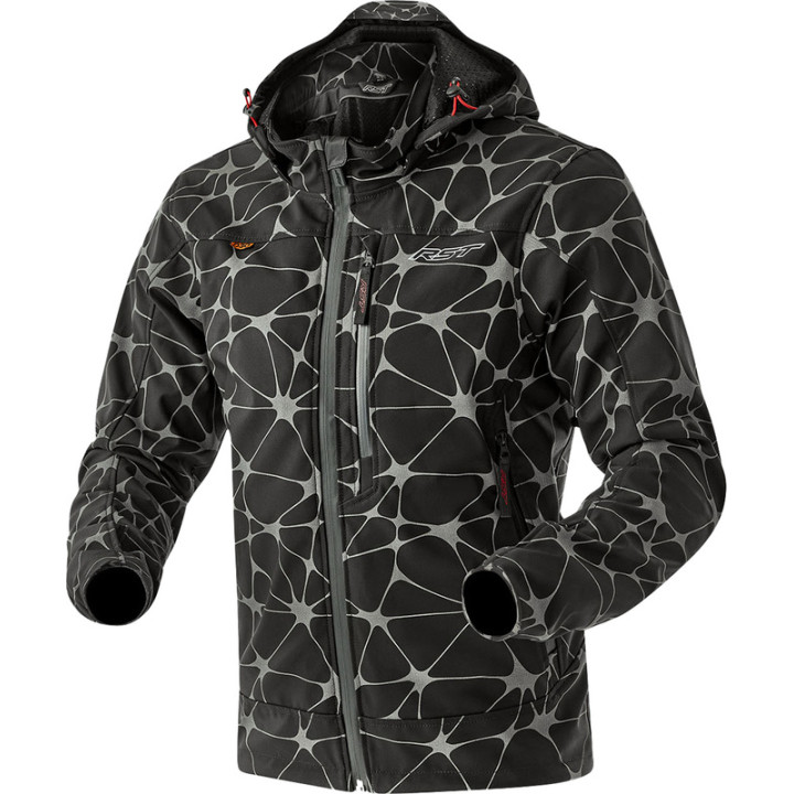 Veste RST Havoc D3O Textile - noir/gris | Oxmoto