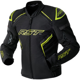 Veste RST S1 D3O Textile - noir/jaune fluo | Oxmoto