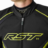 Veste RST S1 D3O Textile - noir/jaune fluo | Oxmoto