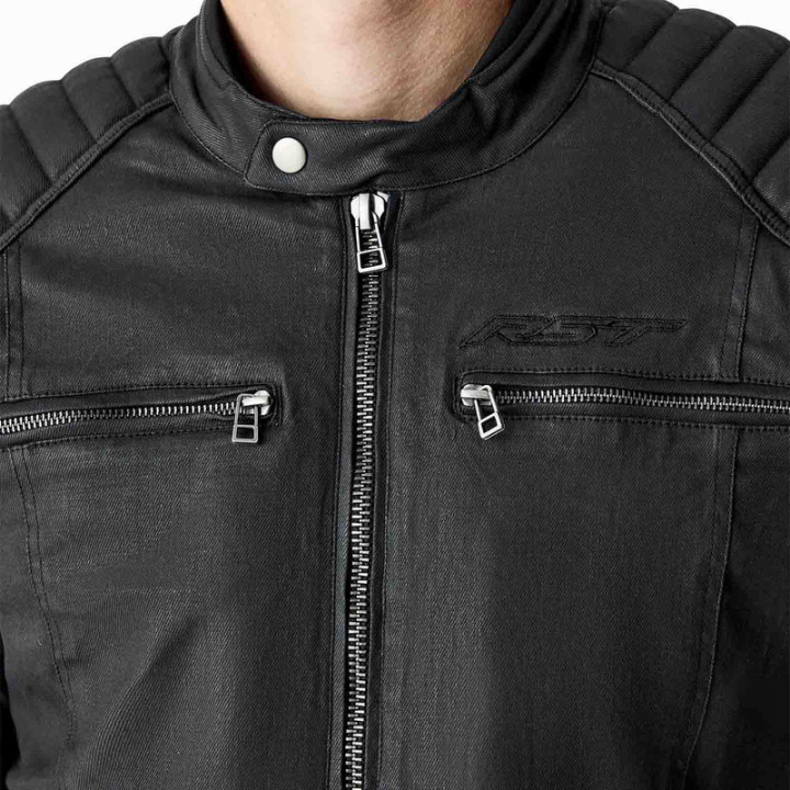 Veste RST Brixton D3O Textile - noir | Oxmoto