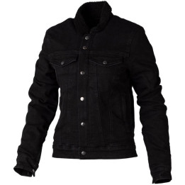 Veste RST Sherpa Denim CE textile - noir | Oxmoto