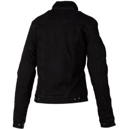 Veste femme RST Sherpa Denim CE textile - noir | Oxmoto