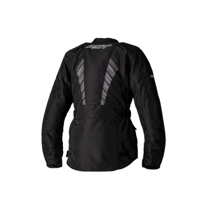 Veste femme RST Alpha 5 CE textile - noir/noir | Oxmoto