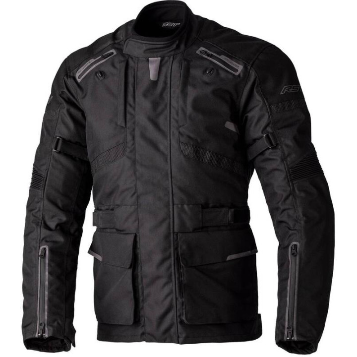 Veste RST Endurance CE textile - noir/noir | Oxmoto