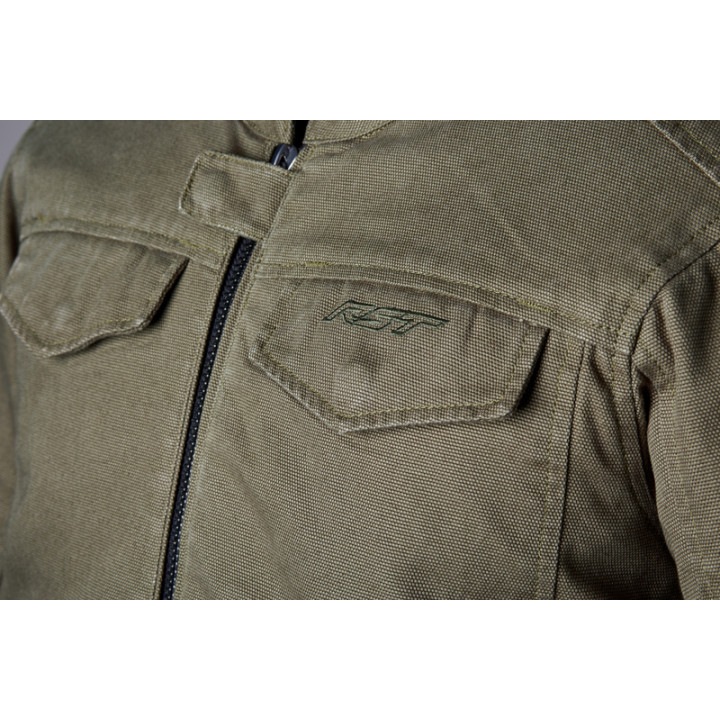 Veste RST Crosby2 CE homme - Olive | Oxmoto