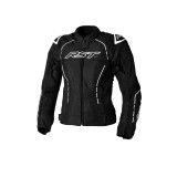 Veste femme RST S1 Mesh CE textile - noir/blanc | Oxmoto