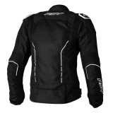 Veste femme RST S1 Mesh CE textile - noir/blanc | Oxmoto