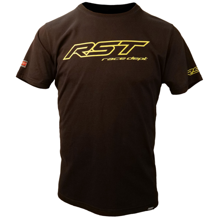 T-Shirt RST Logo Race Dept - jaune fluo | Oxmoto