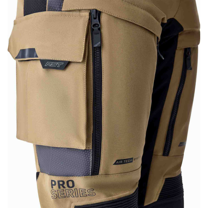 Pantalon RST Pro Series Adventure D3O - sable/noir | Oxmoto
