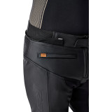 Pantalon RST T2 D3O court cuir - noir | Oxmoto