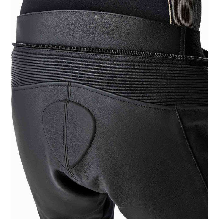 Pantalon RST T2 D3O court cuir - noir | Oxmoto